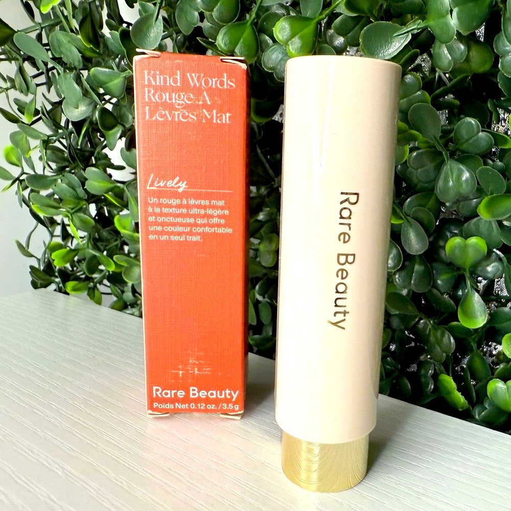 NEW Rare Beauty Kind Words Matte Lipstick in LIVELY